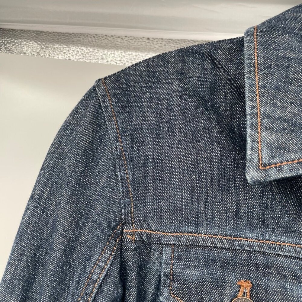 Coldwater Womens Denim Jacket Embroidered/Sequined Size 6 Button Up - Picture 5 of 9